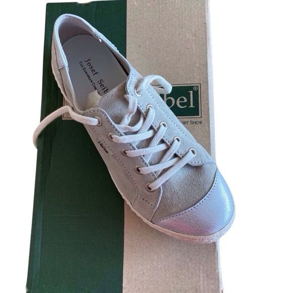 Josef Seibel Shoes - Josef Seibel Grey Suede Sneakers - EU 36 (US 5.5-6) - New in Box preppy classic